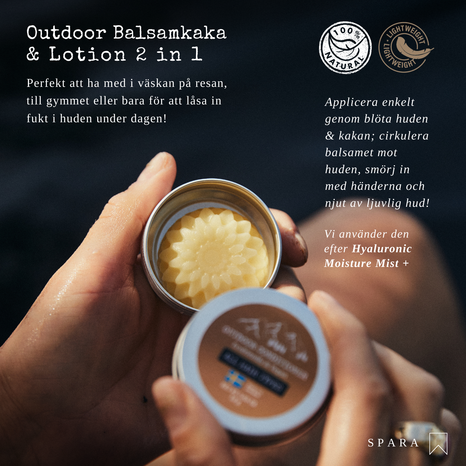 Bergamott & Neroli, Balsamkaka, Lotion & Värmeskydd 3 in 1 - Dalarnaseko.se