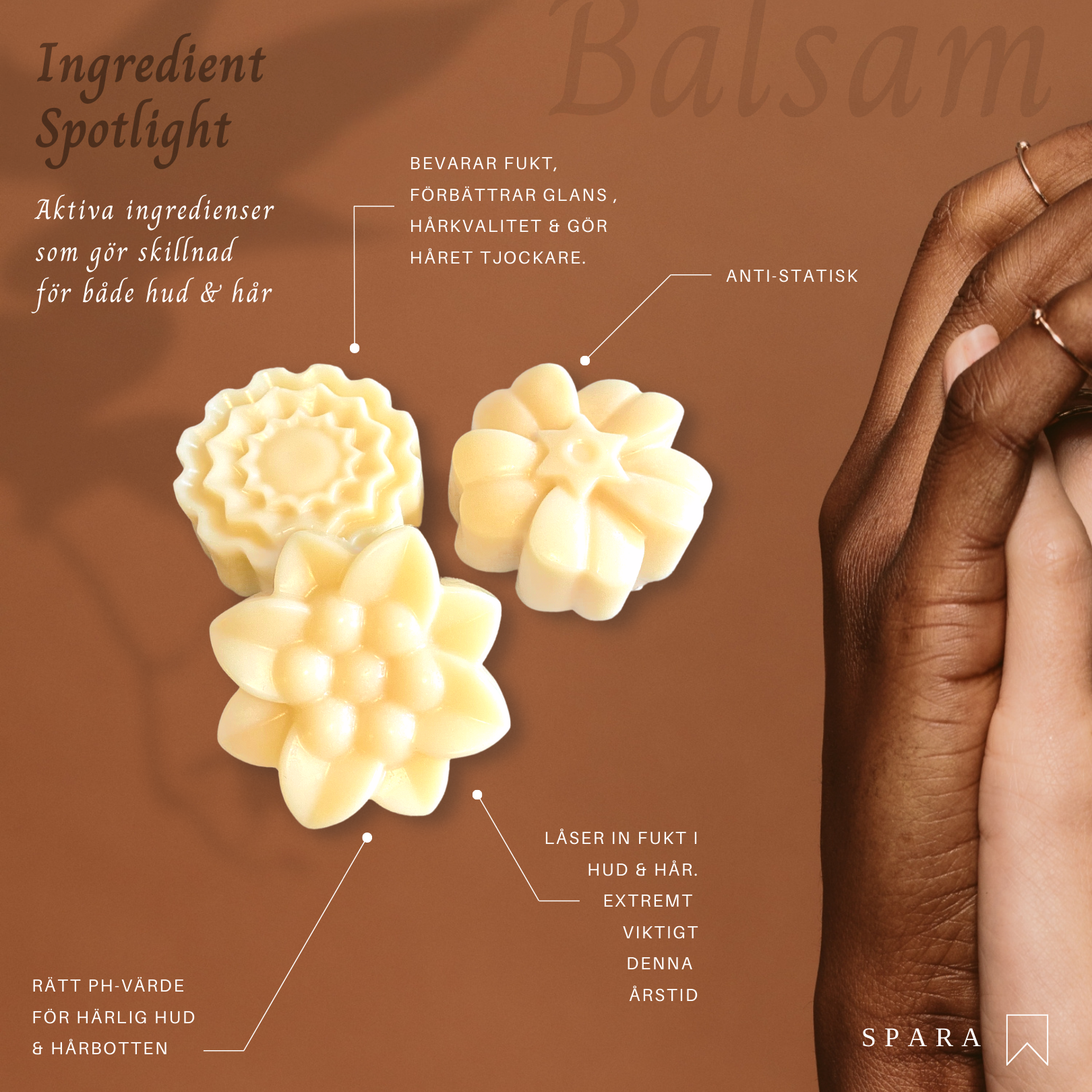 Bergamott & Neroli, Balsamkaka, Lotion & Värmeskydd 3 in 1 - Dalarnaseko.se