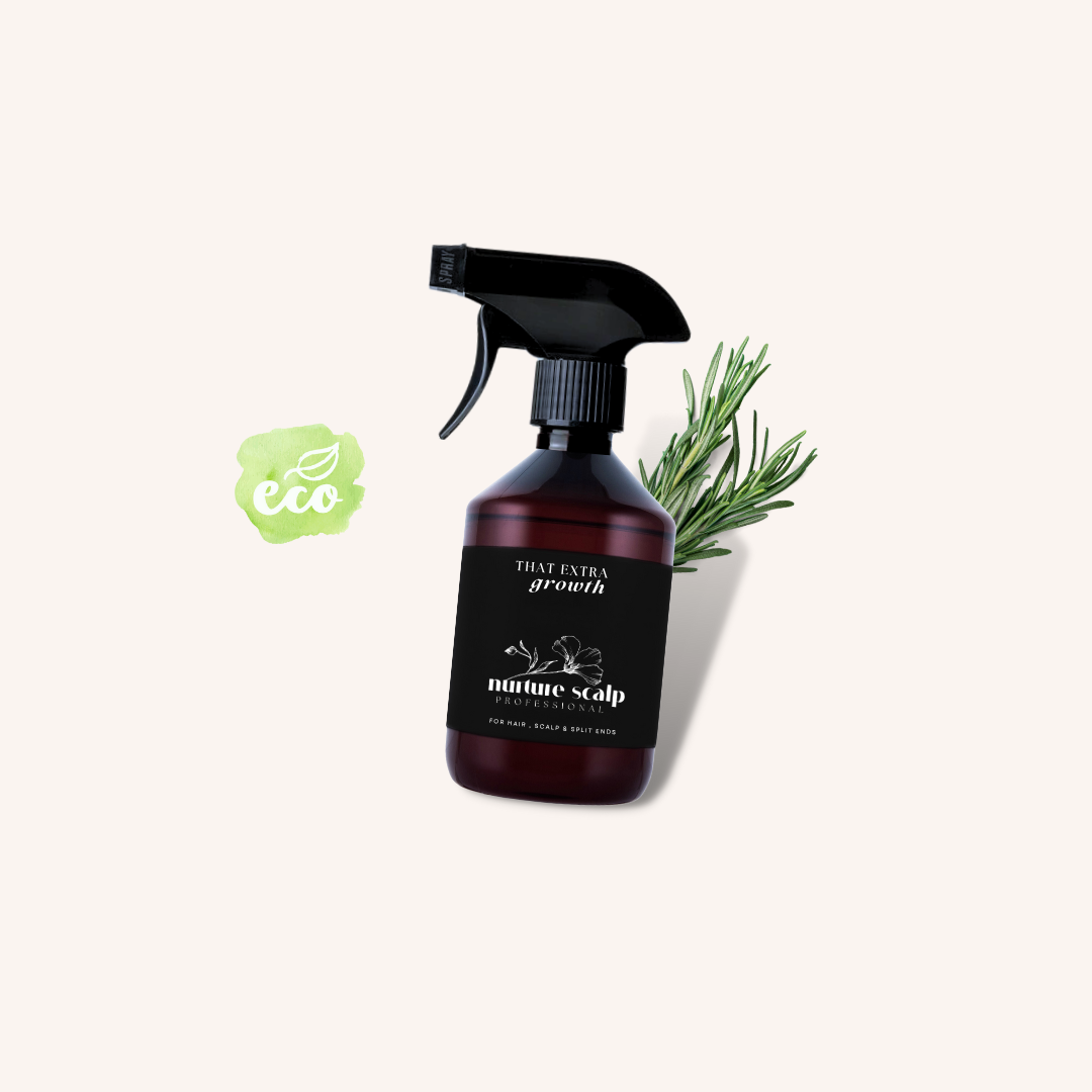 Växa-mist: THAT EXTRA GROWTH Rosemary LEAVE-IN Conditioner & Scalp Care för att boosta hårväxt