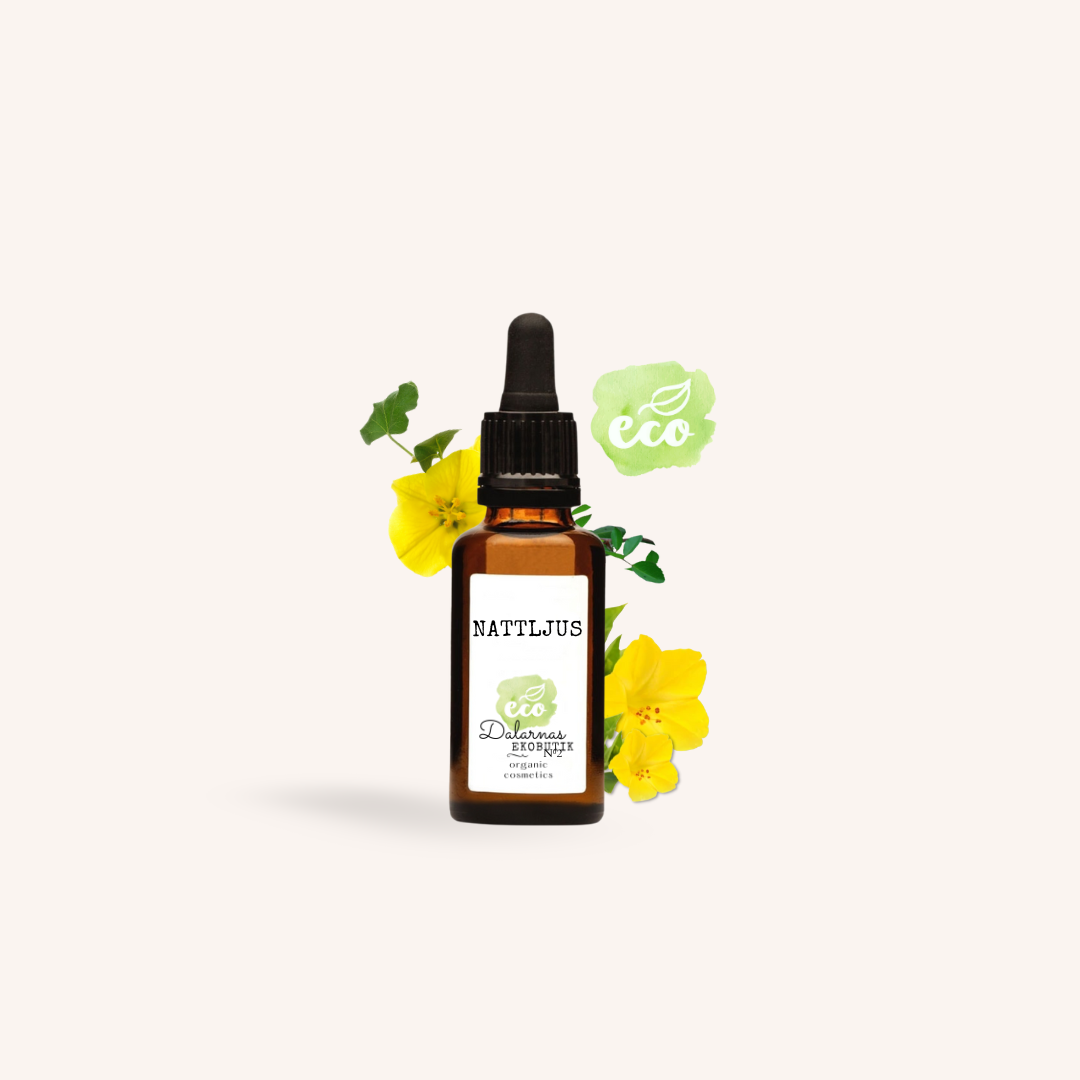 Evening primrose oil ECO, cold pressed, perfect for dry skin and scalp