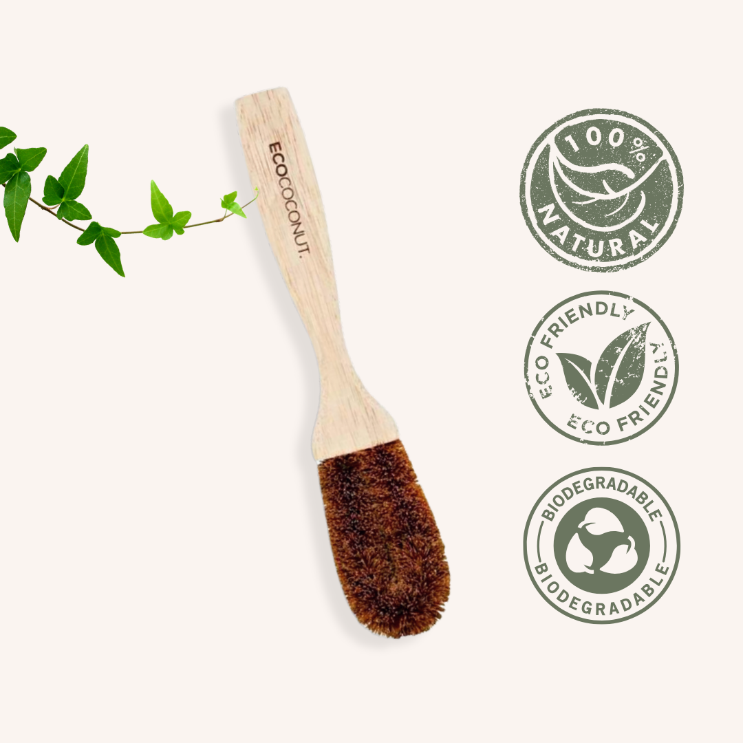EcoCoconut - Dish Brush in Coconut Fiber and Wood