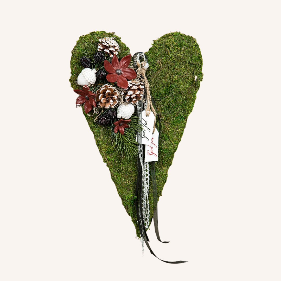 God Jul Etikett - Hängtag i Trä