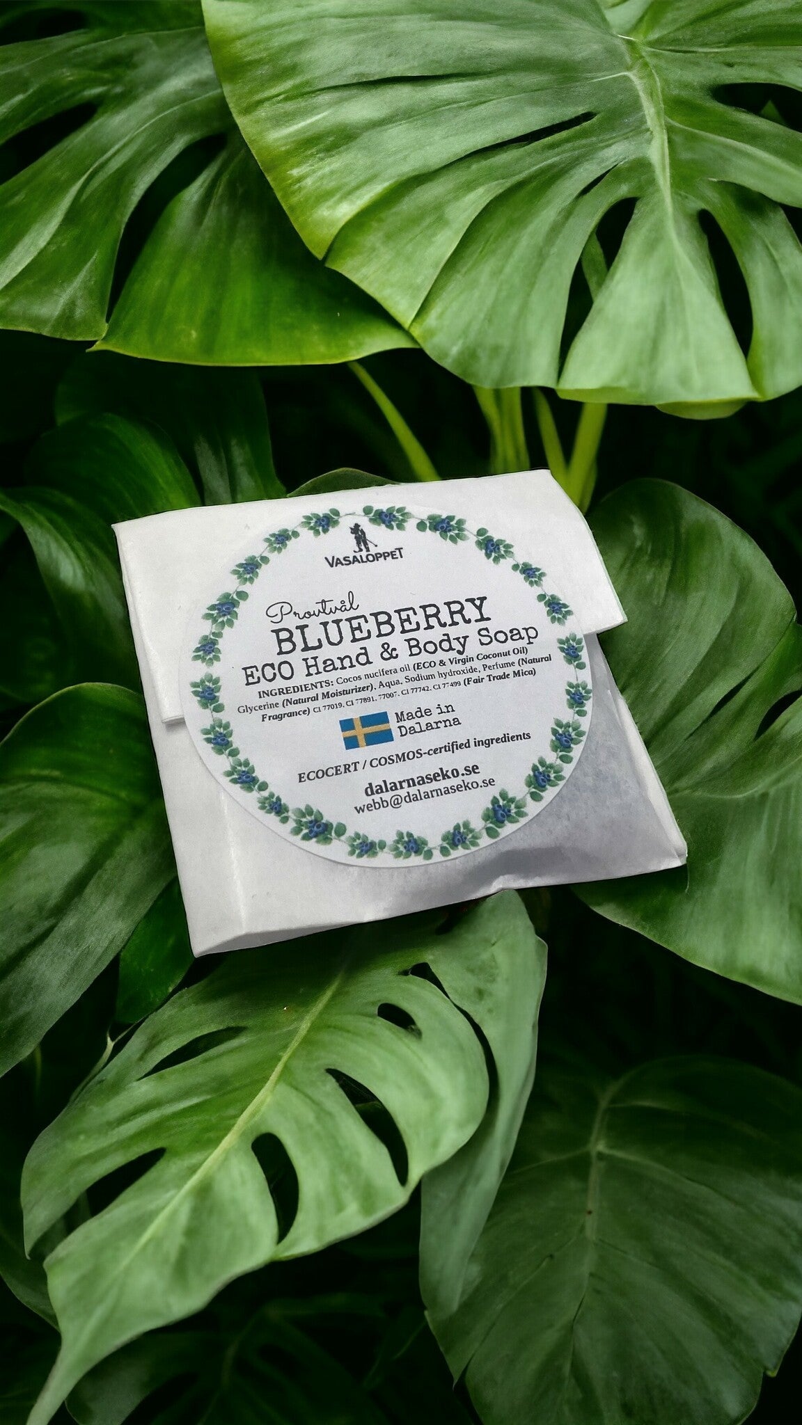 JUBILEUMSTVÅL: Blueberry ECO Hand & Body Soap - Dalarnaseko.se