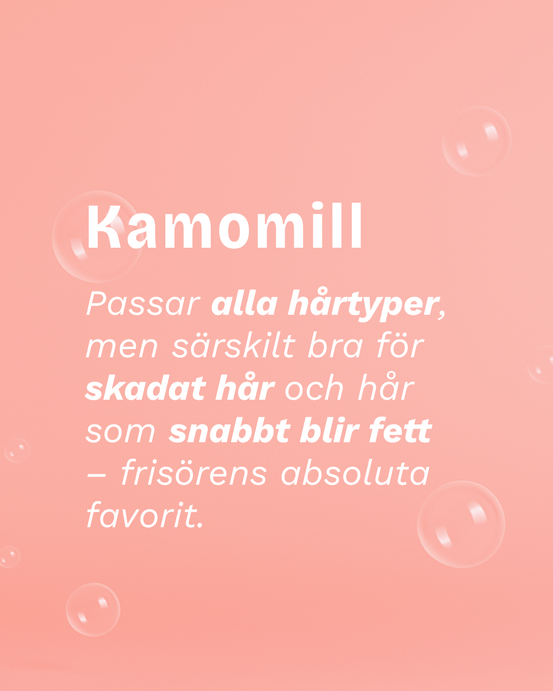 Kamomill Balsam, Lotion & Rakgel