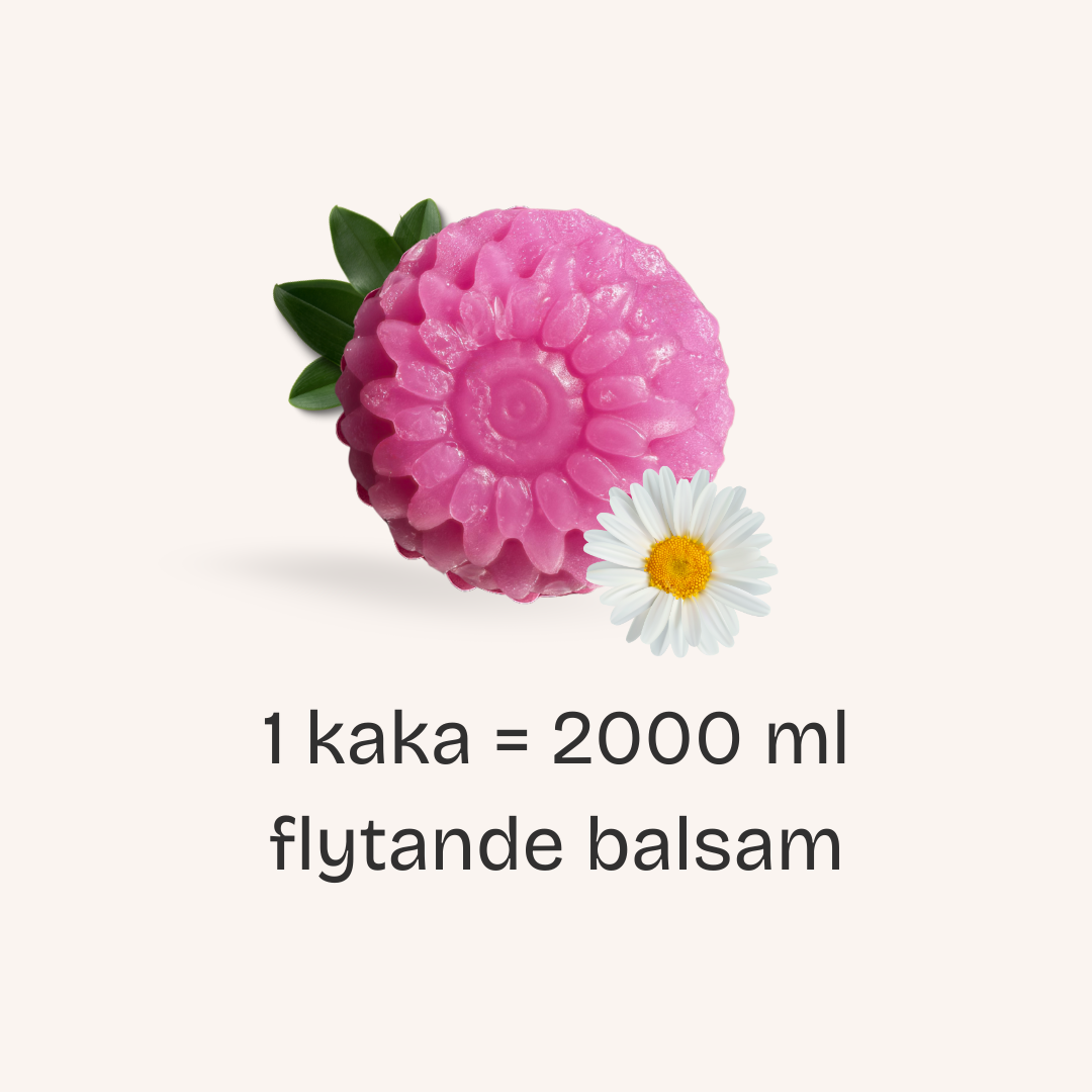 Balsam från Dalarnas EKO i frisörstandard, handgjord med naturliga ingredienser.