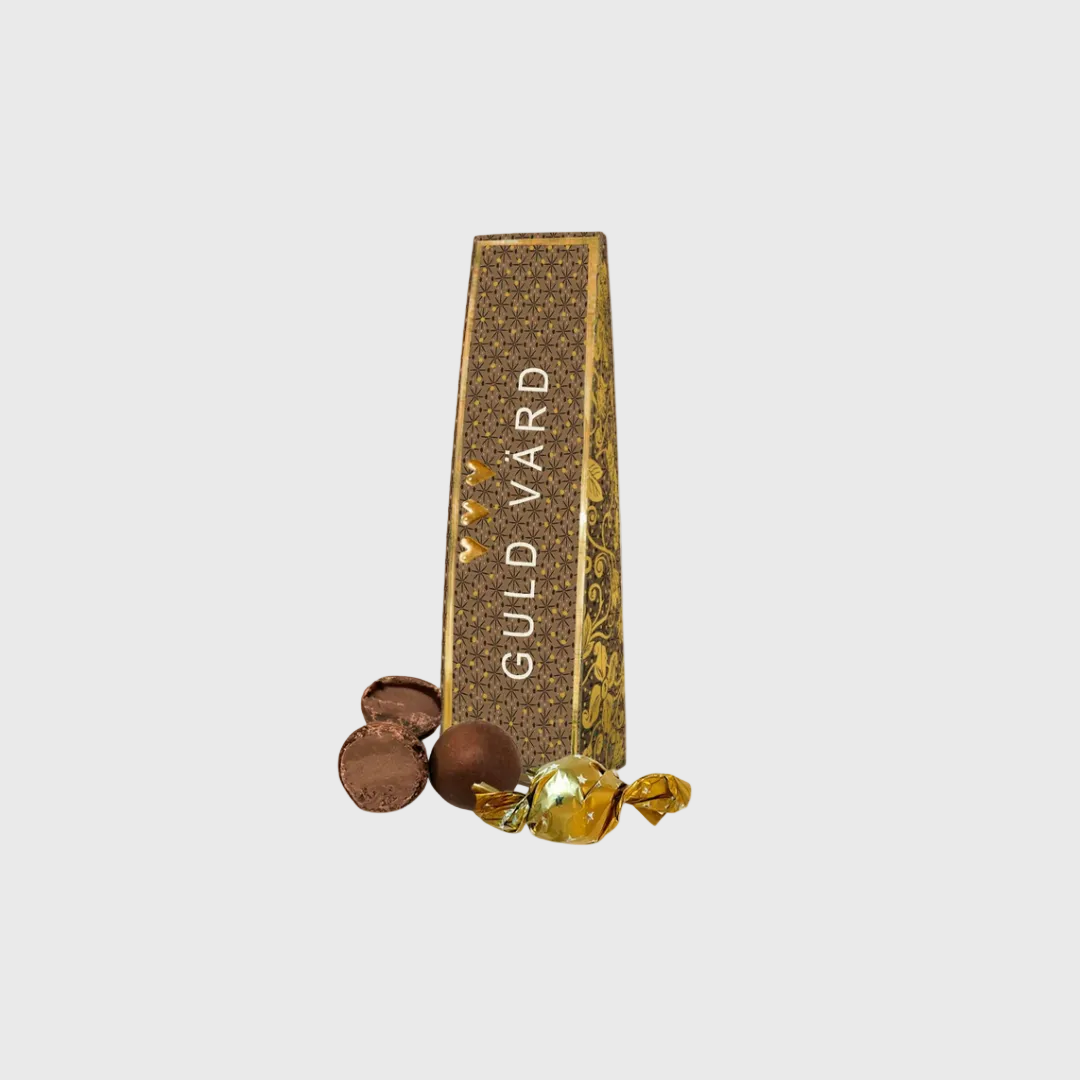 Chokladpralin Guld Värd