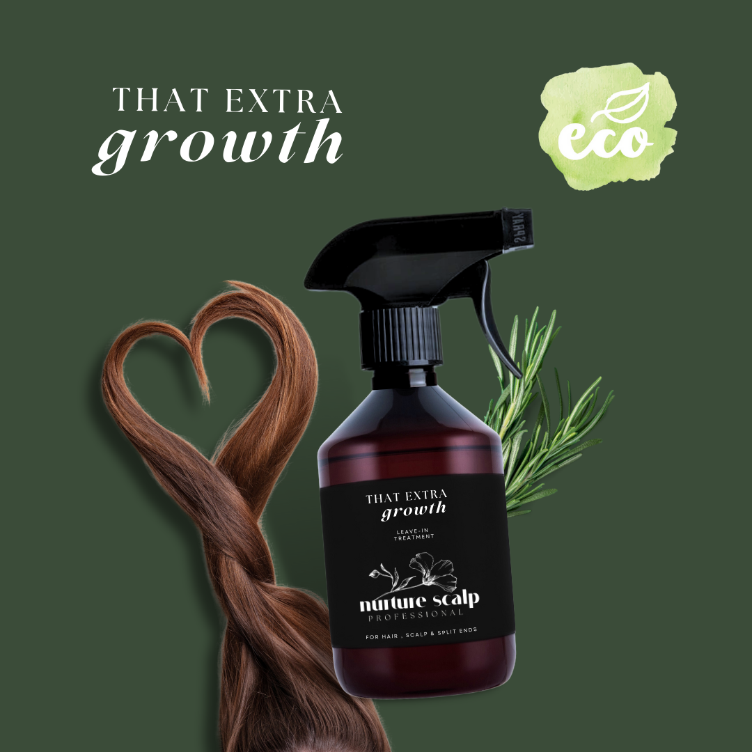 Växa-mist: THAT EXTRA GROWTH Rosemary LEAVE-IN Conditioner & Scalp Care för att boosta hårväxt