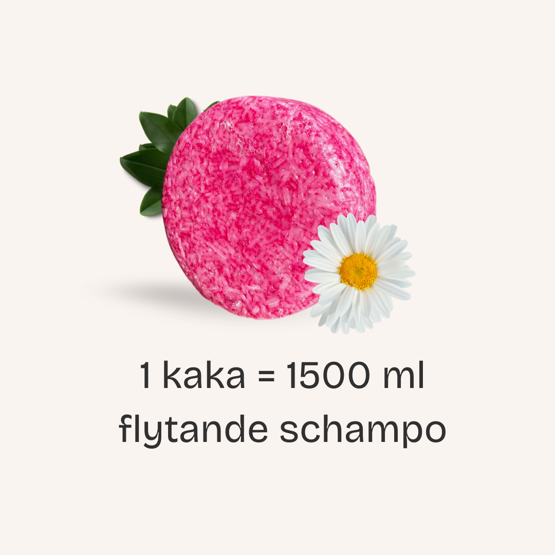 Schampo från Dalarnas EKO i frisörstandard, handgjord med naturliga ingredienser.