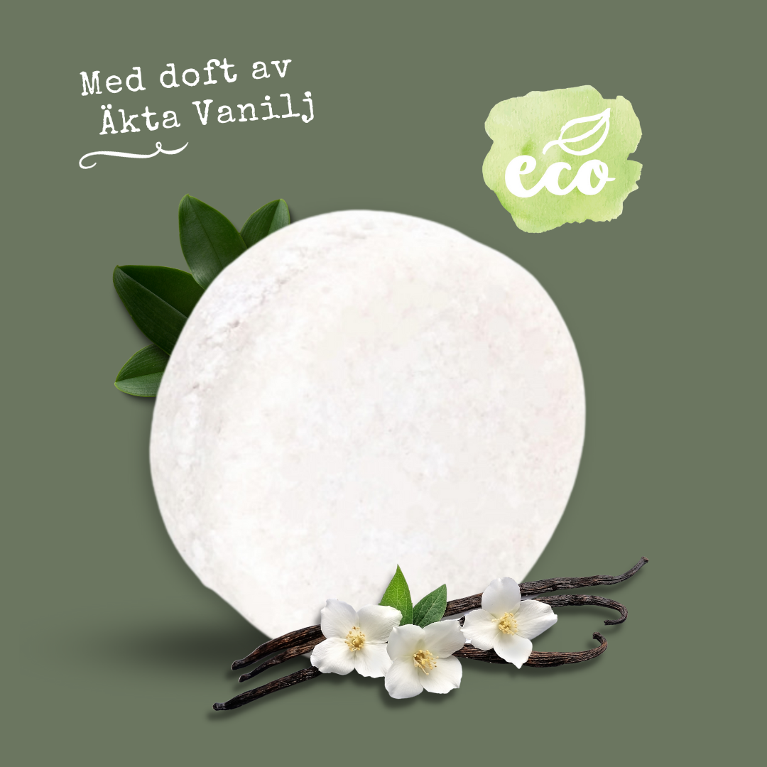 Schampokaka Vanilla Everyday Shampoo for Oily & Straight Hair - Dalarnaseko.se
