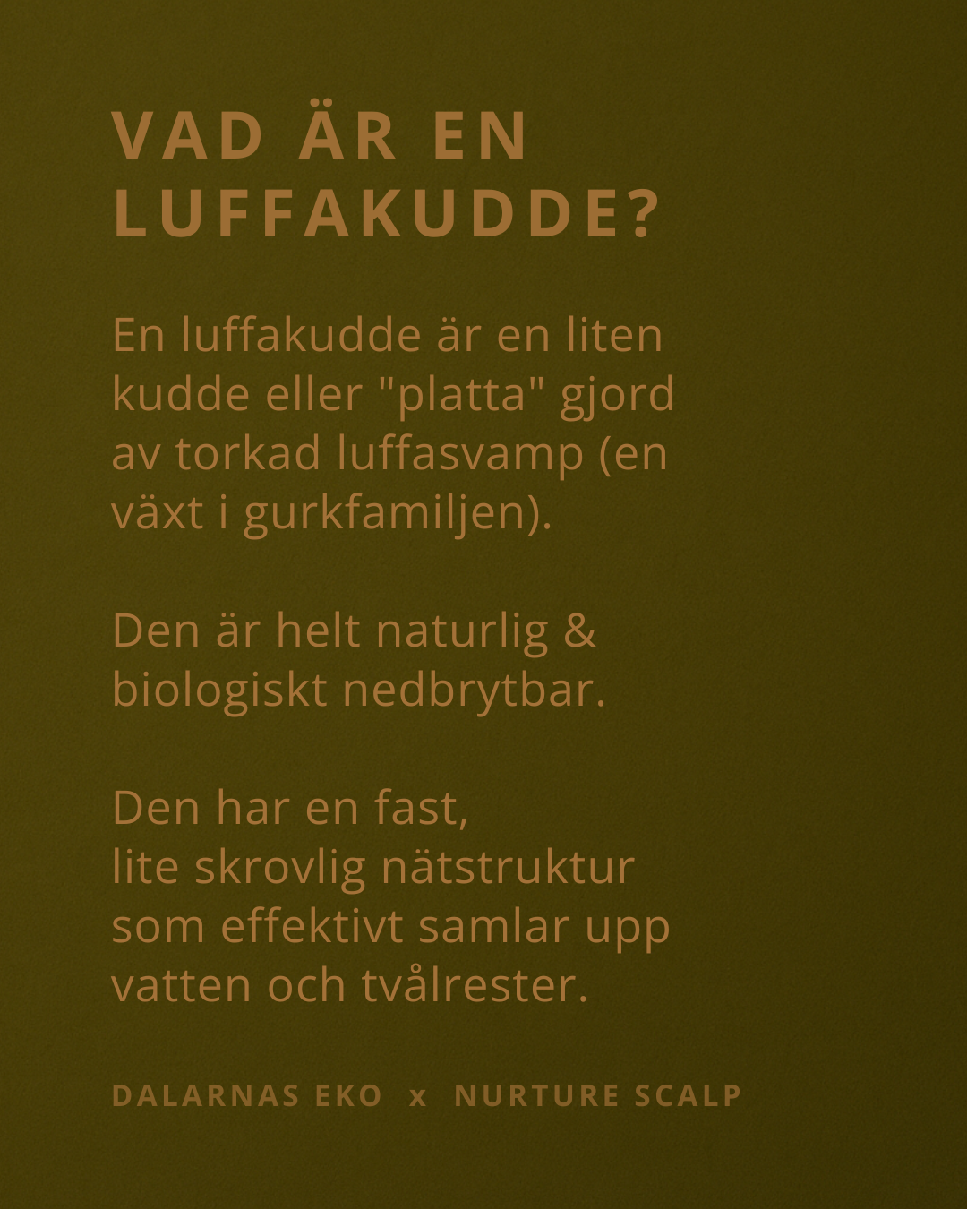 Luffakudde 0,5-1 cm