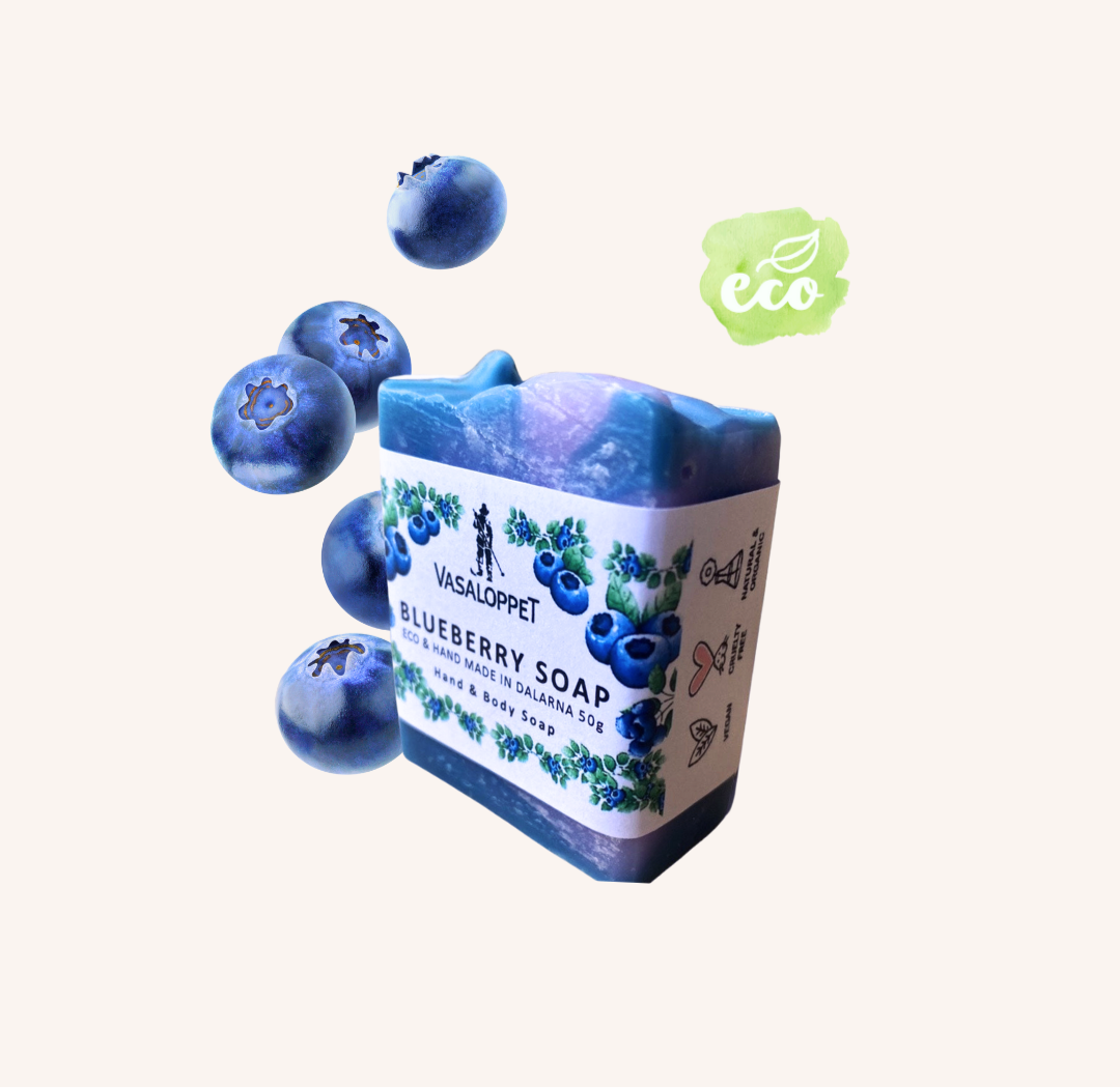 JUBILEUMSTVÅL: Blueberry ECO Hand & Body Soap