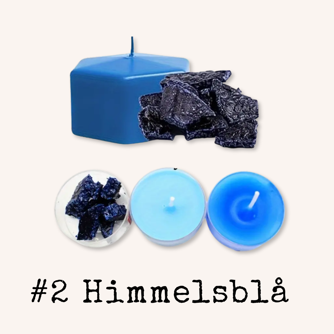 Pigment - Färgvax till ljus, välj mellan olika färger