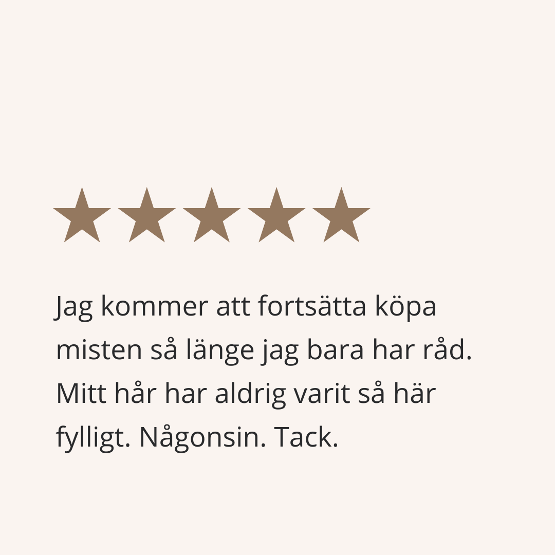VÄXA-KIT – Schampo + Balsam + Mist (90+ dagar)