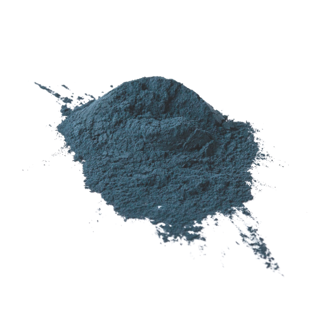 Blå indigo, naturlig växtfärg