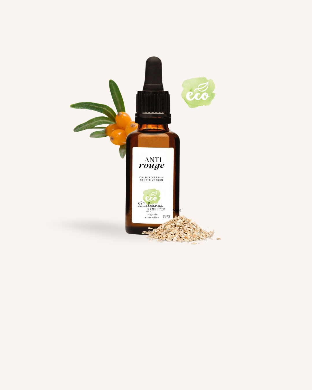 Anti Rouge, ECO Facial Serum - för känslig hud som lätt blir röd