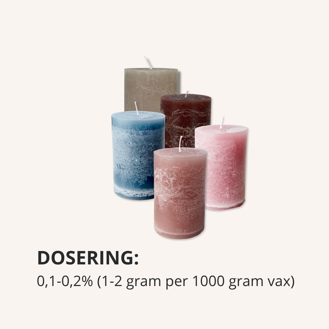 Pigment - Färgvax till ljus, välj mellan olika färger