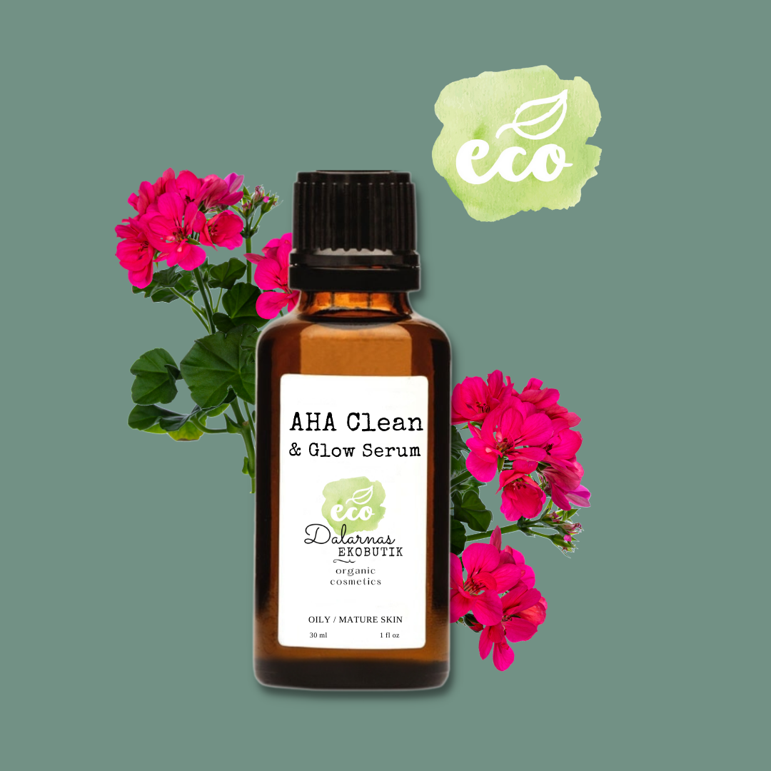 AHA Clean & Glow, ECO Facial Nattserum (tidigare Face Oil Acne Treatment) - Dalarnaseko.se