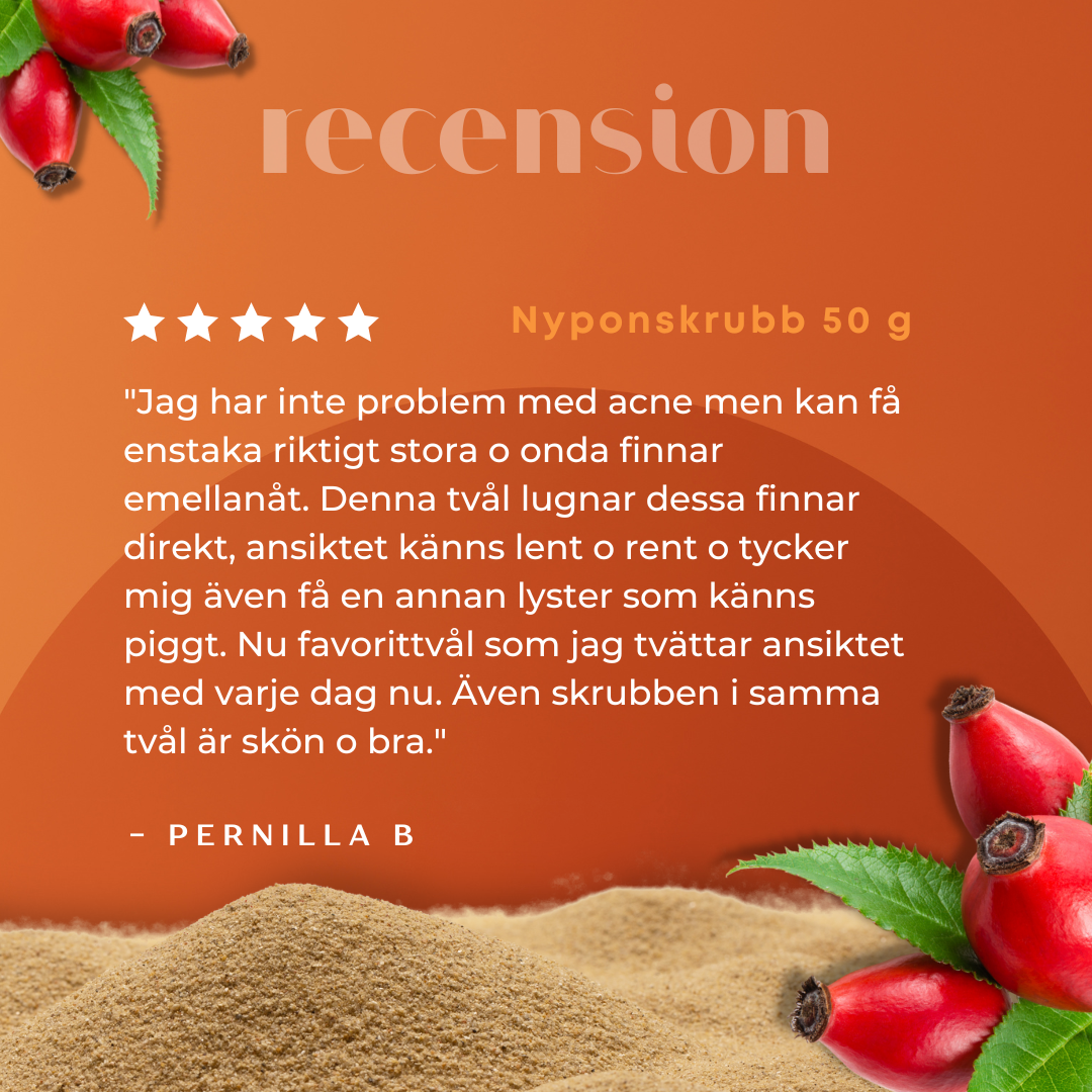 Nyponskrubb EKO, bästa peelingtvålen, Renewing Body Peeling Soap - Dalarnaseko.se