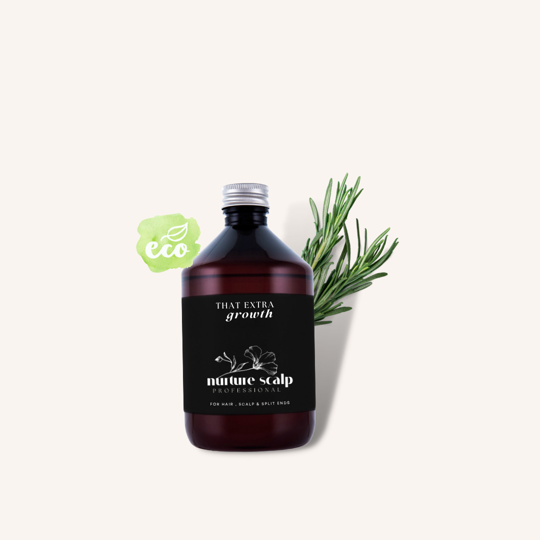 Växa-mist: THAT EXTRA GROWTH Rosemary LEAVE-IN Conditioner & Scalp Care för att boosta hårväxt