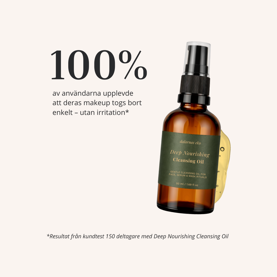Deep Nourishing Cleansing Oil 100% clean without irritation