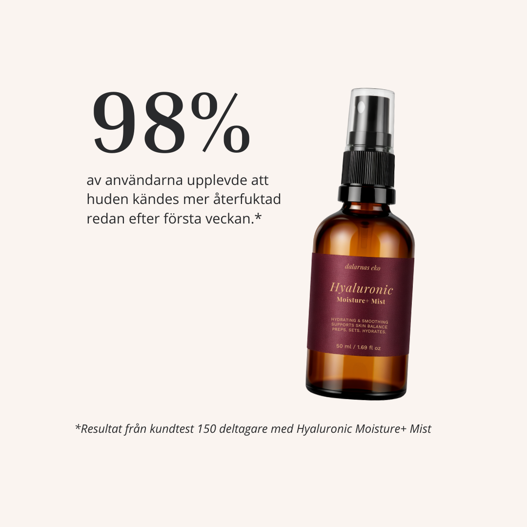 Hyaluronic Moisture Mist + 98% Moisture skin