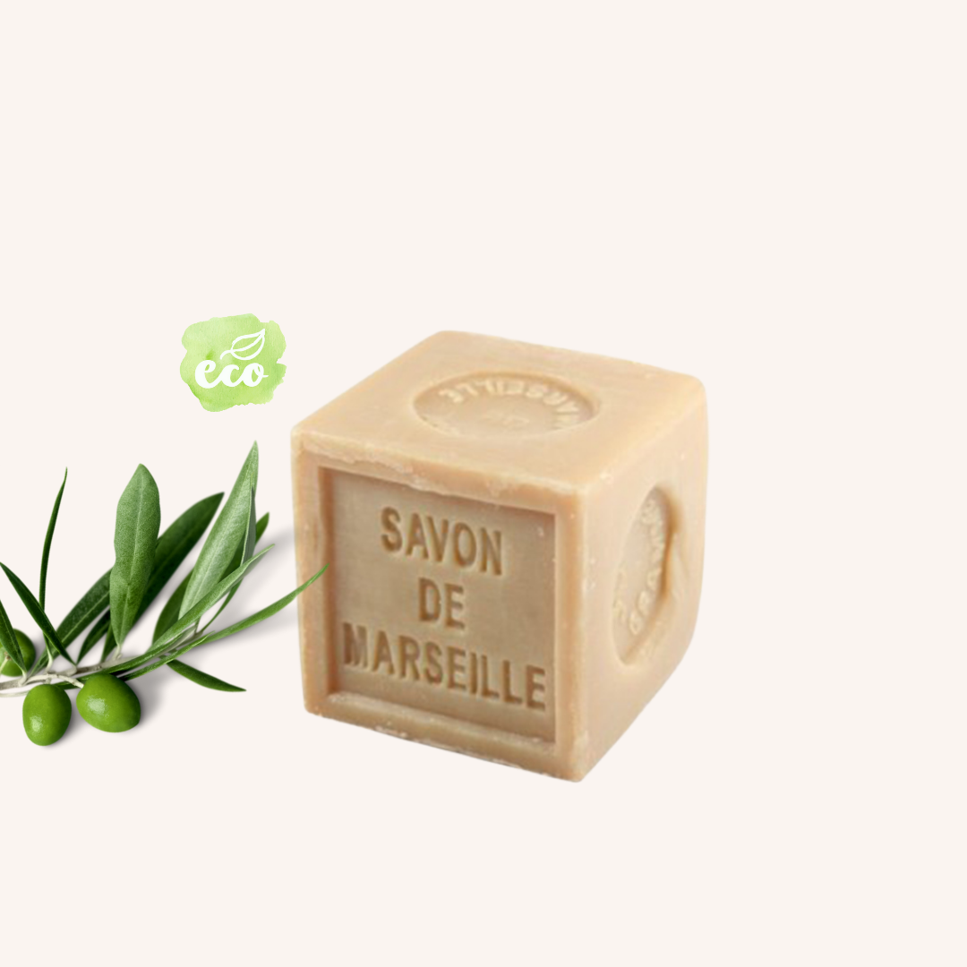 Äkta fransk vit Marseilletvål 600g