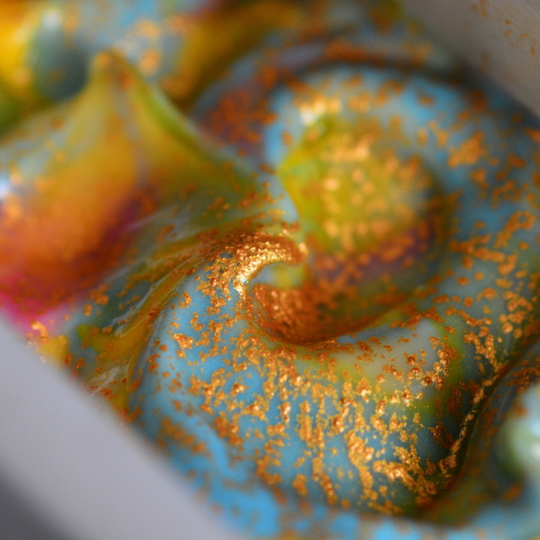 Egyptian Gold, Guldfärgad Mica med skimmer