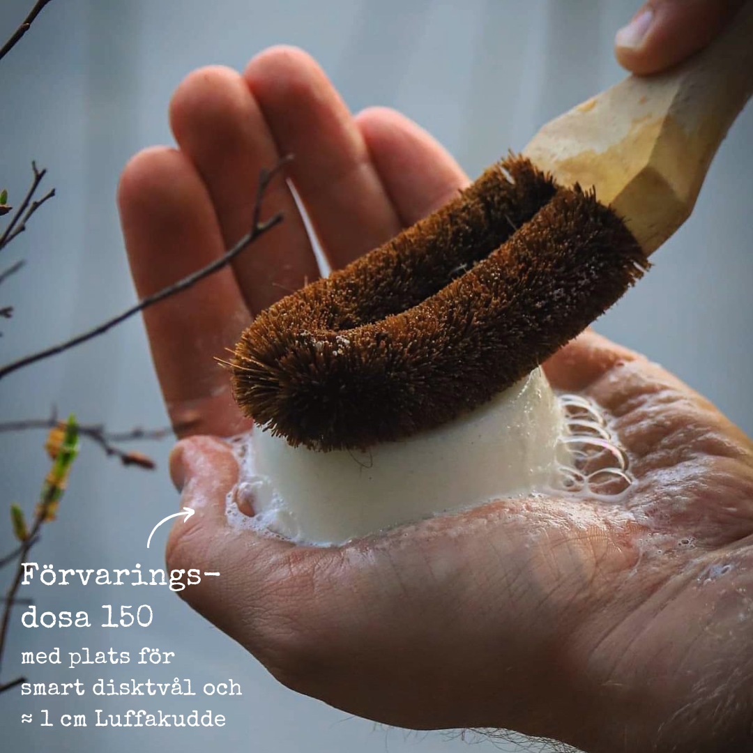 Förvaringsdosa 150 för Schampokaka, Balsamkaka eller disktvål med plats för luffakudde - Dalarnaseko.se